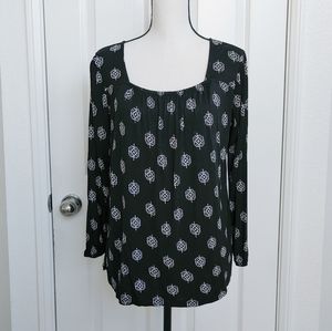 Old Navy Medallion Printed Knit Blouse